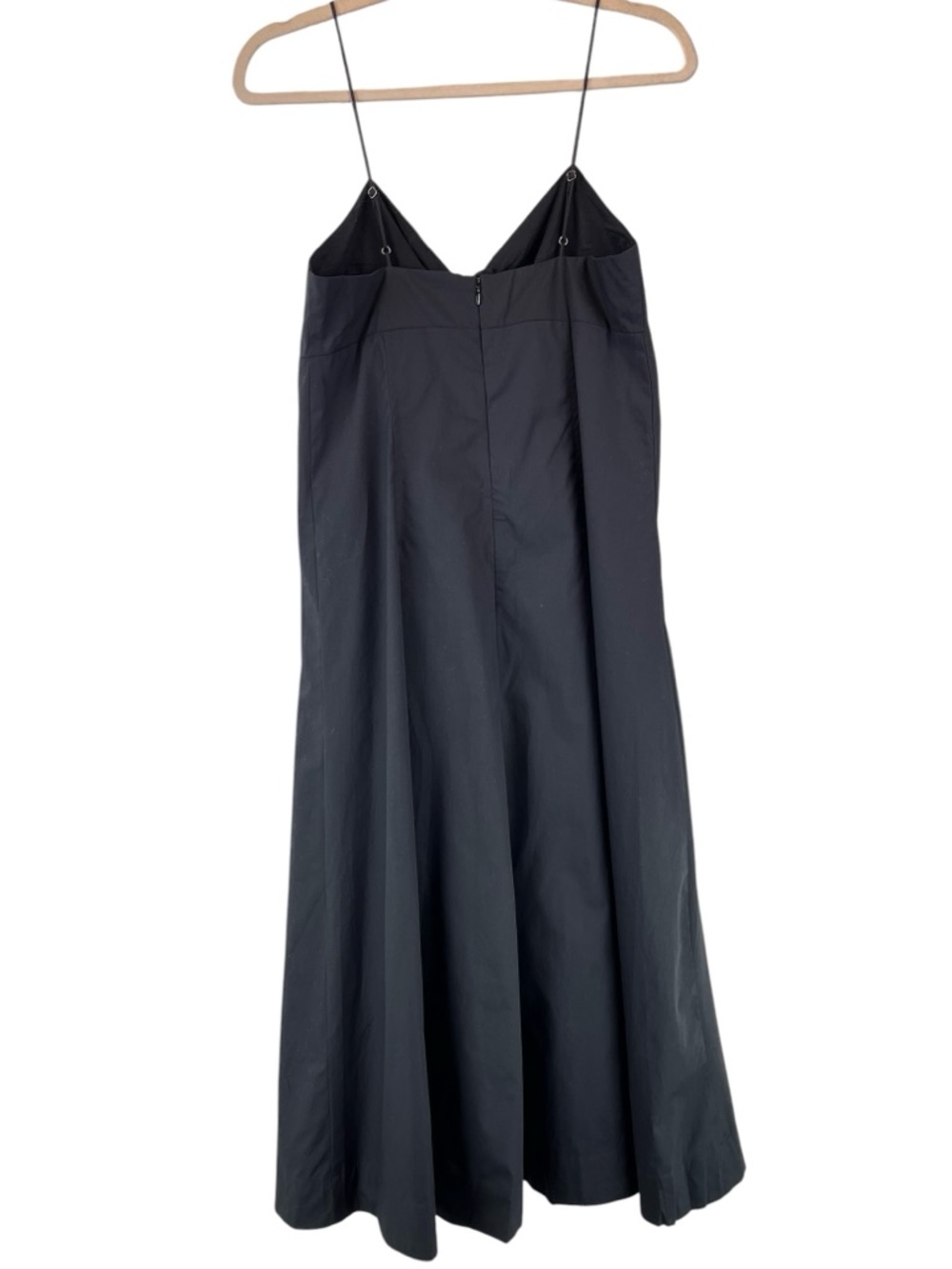 NEW Banana Republic Black Bandeau Midi Dress Pleated 100% Cotton Sz 4 NWT - Picture 6 of 16